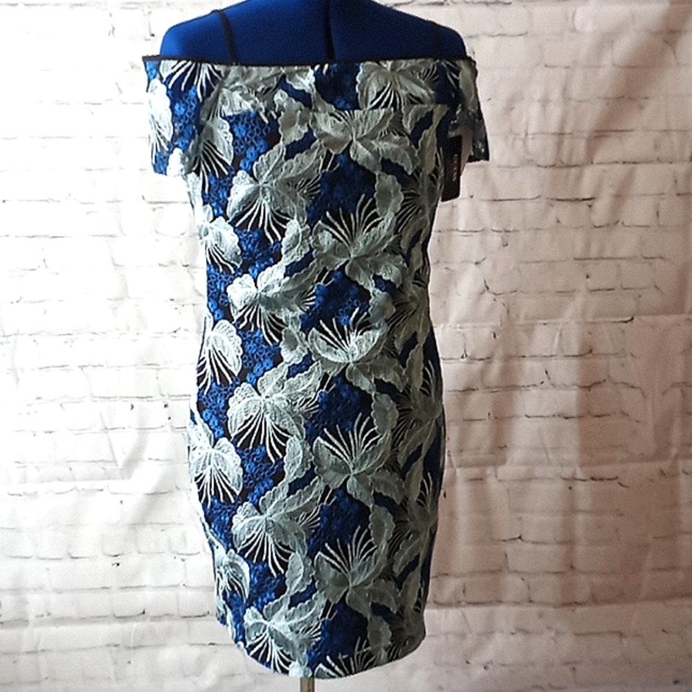 Blue floral Guess dress